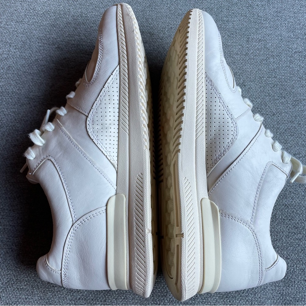Everlane The Trainer Cream Unisex Sneaker - Picture 6 of 11
